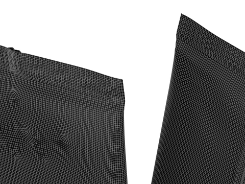 Booster Pack Foil Wrapper 3D Model