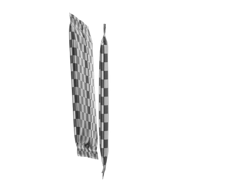 Booster Pack Foil Wrapper 3D Model