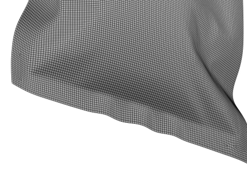 Metallic Mylar Ziplock Bag Mockup 01 3D Model