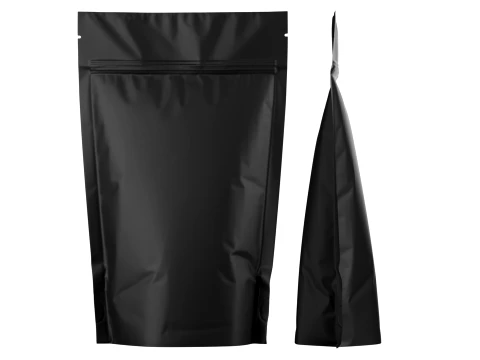 Matte Stand Up Pouch with Zipper Mockup 11 3D Model