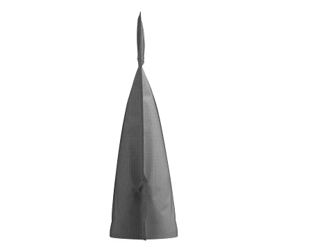 Custodia ampia opaca con cerniera Mockup 12 Modello 3D