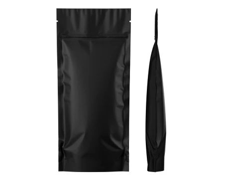 Matte Tall Stand Up Pouch with Zipper Mockup 13 3D Model
