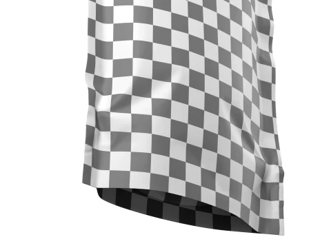 Matte Tall Stand Up Pouch with Zipper Mockup 13 3D Model