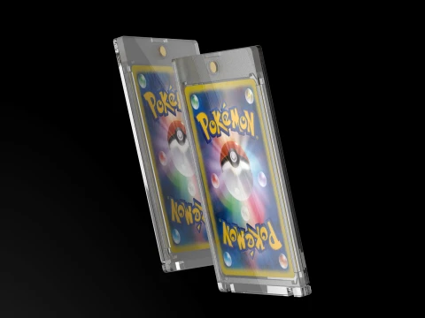 TCG Magnetic Card Holder Mockup 01 3D Model