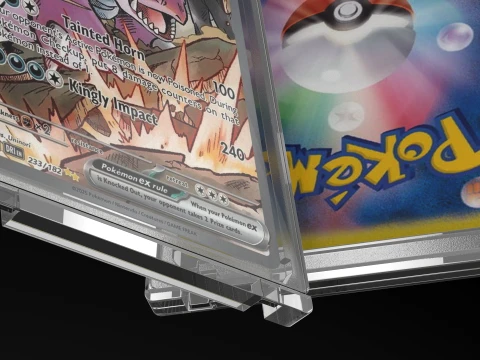 TCG Magnetic Card Holder Mockup 01 3D Model