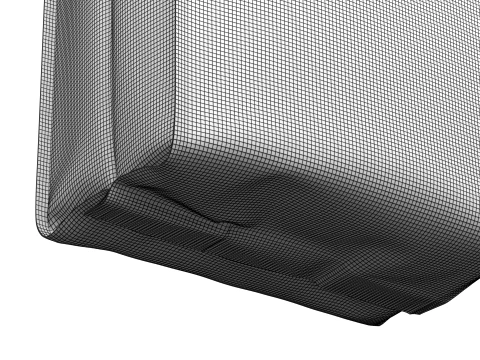 フォーシールバッグポーチモックアップ06 3Dモデル