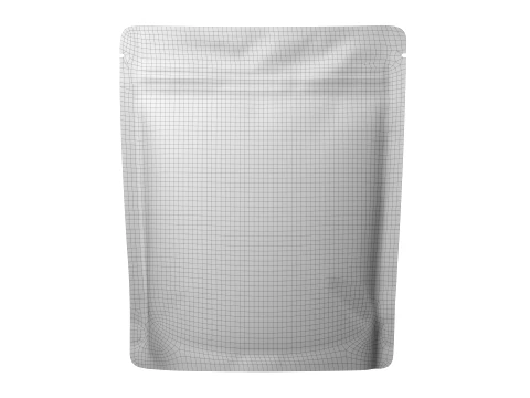 Stand Up Pouch Mockup 18 3D Model