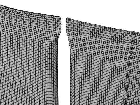 Snack Bar Foil Wrapper Mockup 02 3D Model