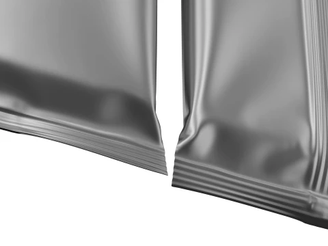 Snack Bar Foil Wrapper Mockup 02 3D Model