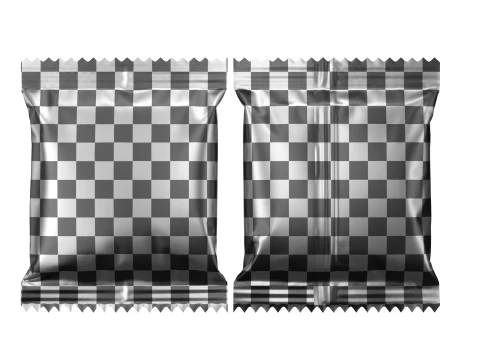 スナック パック ホイル ラッパー モックアップ 16 3Dモデル