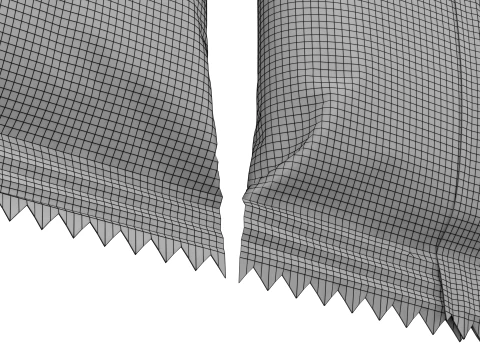 スナック パック ホイル ラッパー モックアップ 16 3Dモデル