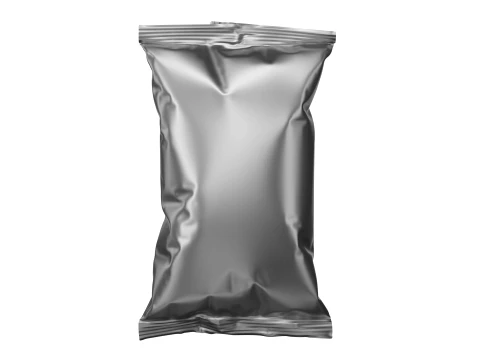 Snack Pack Foil Wrapper Mockup 17 3D Model