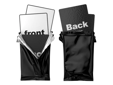 Opened TCG Pack Mockup 01 3D Model