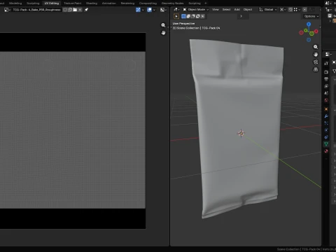 TCG Booster Pack Mockup 04 3D Model