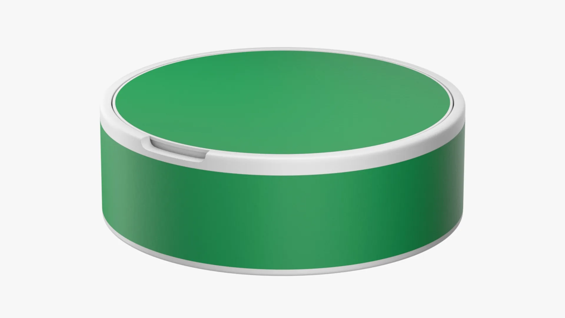 Snus Plastic Box Mockup 01 3D Model .c4d .max .obj .3ds .fbx .stl .blend