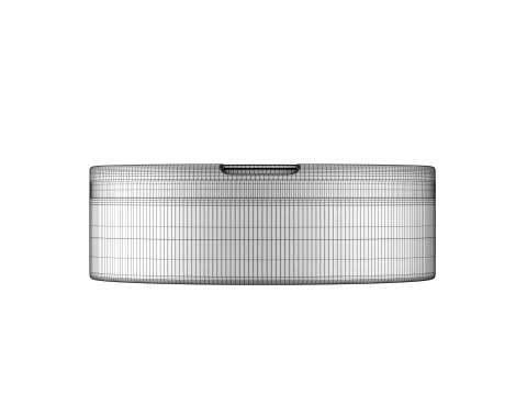 Snus Plastic Box Mockup 01 3D Model