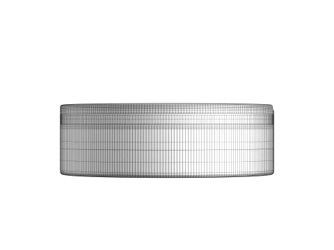 Snus Plastic Box Mockup 01 3D Model