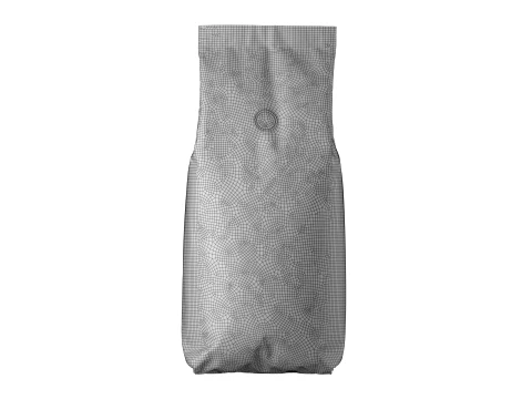Coffee Bag Mockup 15 3D Model