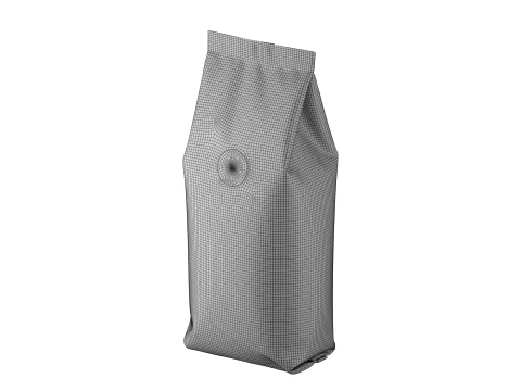 Coffee Bag Mockup 16 3D Model