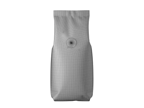 Coffee Bag Mockup 16 3D Model