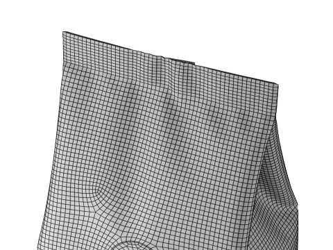 Coffee Bag Mockup 16 3D Model