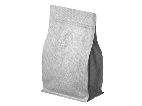Coffee Bag Mockup 20 3D Model