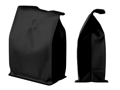 Maquette de sac de caf&eacute; 21 Modèle 3D