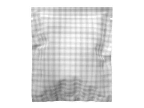 Single Serve Drip Coffee Bag Mockup 01 3D Model