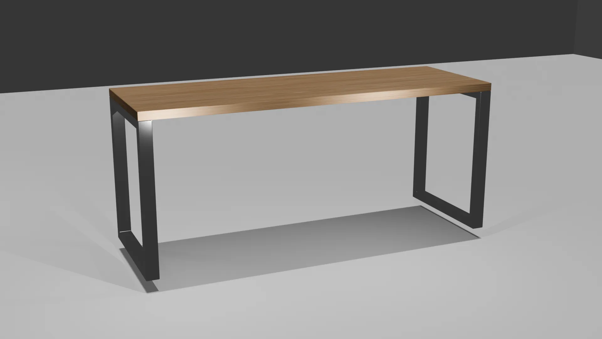 Modern office table 3D Model .c4d .max .obj .3ds .fbx .stl .blend 