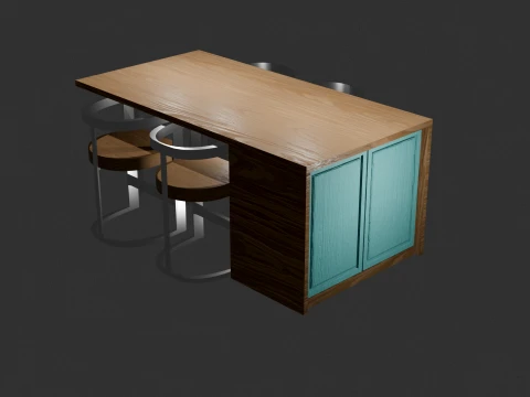 Dining area 3D Model