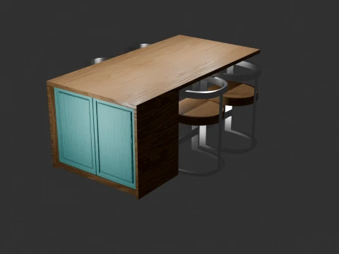Dining area 3D Model