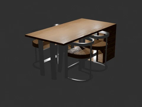 Dining area 3D Model