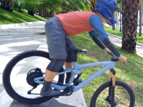 anak mtb Model Cetak 3D