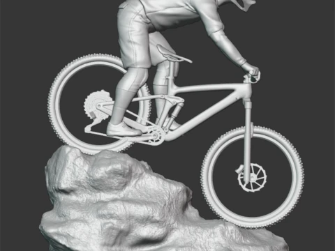 Mtb boy 3D Print Model