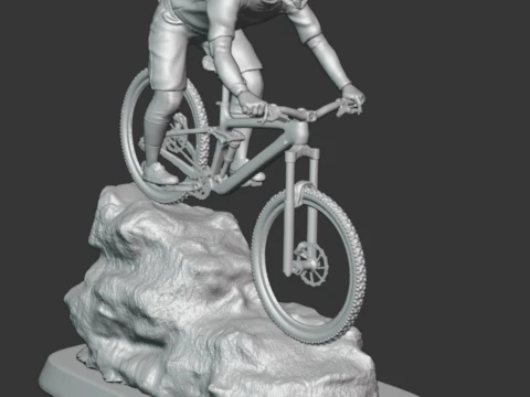 Mtb boy 3D Print Model