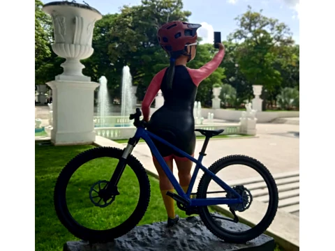 Mtb girl 3D Print Model