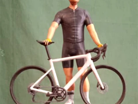 Roadbike boy 3D Print Model