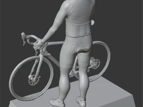 Roadbike boy 3D Print Model