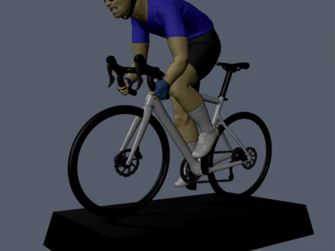 Sprinting roadbike 3D Print Model