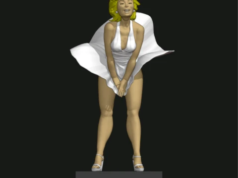 Marilyn monroe 3D Print Model