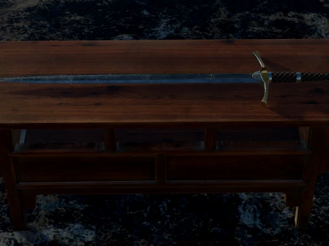 Aragorns Sword 3D Model