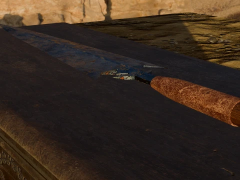Assegai 3D Model