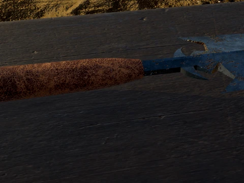 Assegai 3D Model