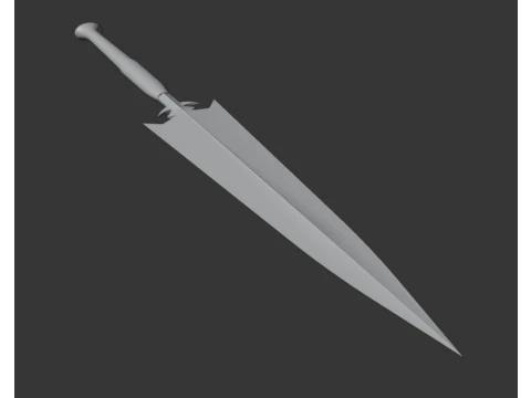 Assegai 3D Model