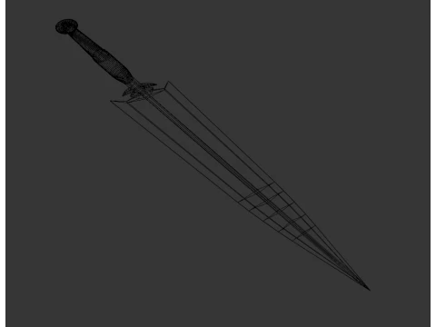 Assegai 3D Model