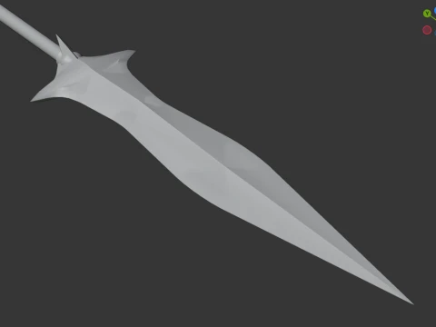 Spear 3D Model