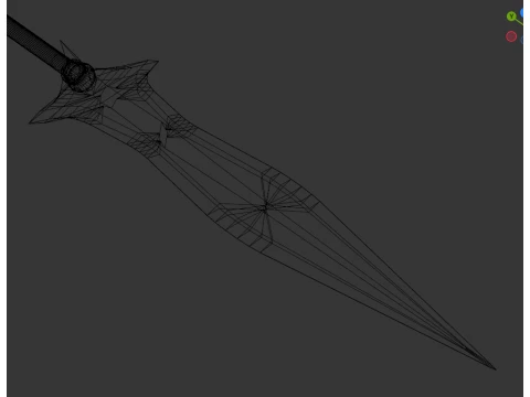 Spear 3D Model