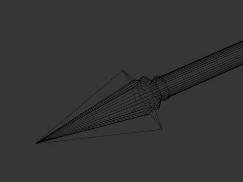 Spear 3D Model