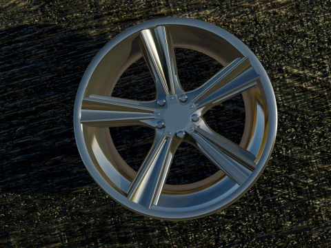 Rim Styles 128 3D Model