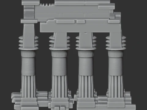 Templo de Luxor Modelo 3D